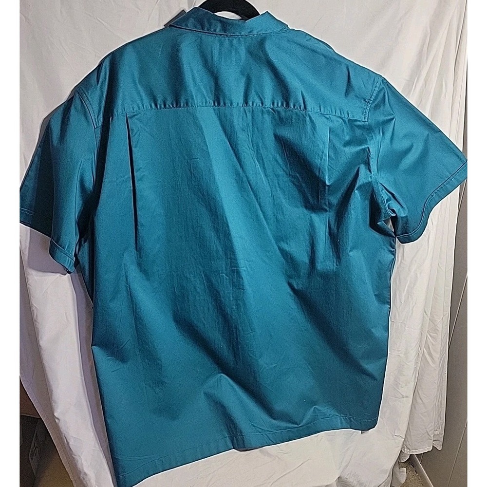 Shaquille Oneal Shirt Men 3xl Forest Green Big Fit Cooling Stretch Spread Sharp - Picture 4 of 7